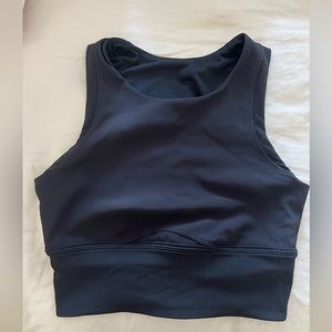 Lululemon Ribbed High Neck Bra